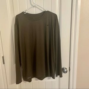 Men’s Long Sleeve Nike Dri-Fit Tee